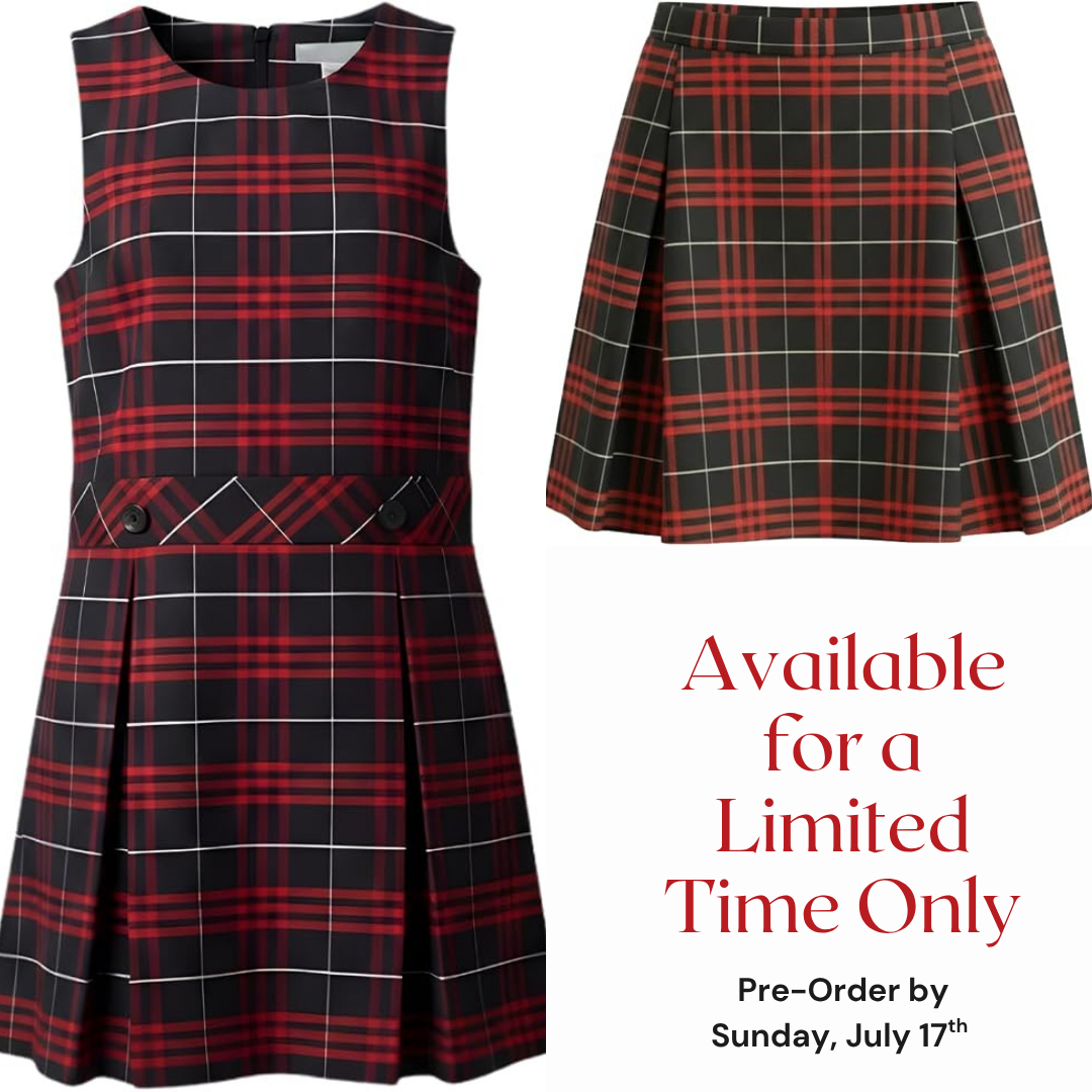 Pre-Order Girl's Jumpers & Skirt: Available Until July 26th