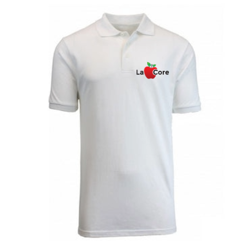 Boy's White Polo