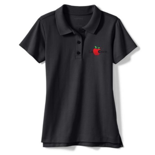 Girl's Black Polo