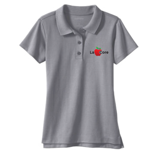 Girl's Gray Polo