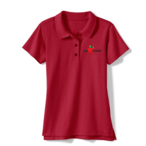 Girl's Red Polo