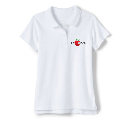 Girl's White Polo